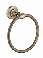 Превью фото Держатель настенный для полотенца Potato кольцо, антикварная бронза P2604 № 1