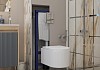 Комплект инсталляция Teymi Rapid SL с кнопкой GROHE хром + унитаз ТОРНАДО Martta Vortex F17598 № 15