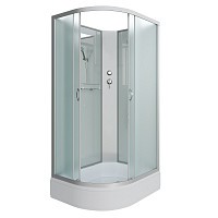 Превью фото Душевая кабина Niagara Classic 110x80x200 средний поддон, матовое стекло 331844RBK № 1