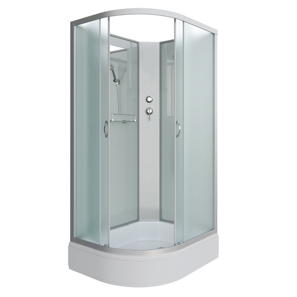 Душевая кабина Niagara Classic 110x80x200 средний поддон, матовое стекло 331844RBK