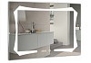 Зеркало Azario OTTO 800x600 сенсор выкл+часы ФР-00001398 № 2