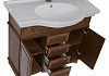 Комплект мебели для ванной Aquanet Луис 100 NEW темный орех 173196 173196 № 10