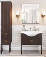 Превью фото Мебель для ванной Roca America Evolution L 85 дуб тёмный шоколад № 1