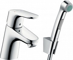Превью фото Смеситель Hansgrohe Focus E2 31926000 для раковины с гигиеническим душем № 1