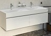 Комплект мебели для ванной Velvex Pulsus 140 подвесная, белая  № 3