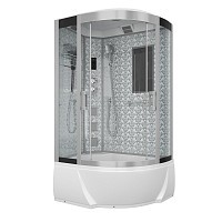 Превью фото Душевая кабина Niagara Lux 7712WL хром, металлик № 1