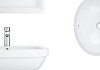 Унитаз напольный приставной безободковый Grohe Euro Ceramic без сиденья, альпин-белый 39339000 № 5
