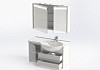 Комплект мебели для ванной Aquanet Лайн 90 R 164956 № 7