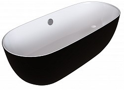 Превью фото Ванна отдельностоящая GR-2501 M Black (80x170x58) GROSSMAN 1 место № 1