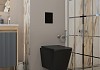 Комплект инсталляция Teymi Rapid SL с кнопкой GROHE черная + унитаз Helmi S Black F17539 № 15