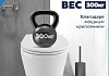 Комплект инсталляция Teymi Rapid SL с кнопкой GROHE золото глянец + унитаз ТОРНАДО Lori Media Vortex F17596 № 10