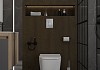 Комплект 3 в 1 инсталляция Grohe Rapid SL + Унитаз подвесной Teymi Helmi Pro Vortex + кнопка хром F17139i № 10