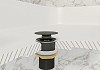 Донный клапан для раковины без перелива Teymi Solli графит матовый T140206 № 5