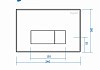 Унитаз приставной с бачком скрытого монтажа комплект 6 в 1 Teymi кнопка хром унитаз Helmi HD гигиенический душ хром F12556 № 27