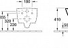 Комплект Система инсталляции для унитазов Geberit Duofix Платтенбау 458.125.21.1 4 в 1 с кнопкой смыва + Унитаз подвесной Villeroy & Boch Subway 2.0 5600 1001 alpin + Крышка-сиденье Villeroy & Boch Subway 2.0 9M68 S101 с микролифтом, петли хро № 6