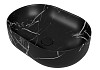 Раковина для ванной накладная Teymi Solli 48 artceramic цвет мрамор черный матовый T50387 № 7