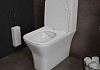 Комплект Teymi 2 в 1: Унитаз напольный Helmi Pro безободковый с гигиеническим душем Lina хром F10121 № 3