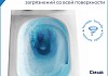 Инсталляция с унитазом комплект 5 в 1 Teymi унитаз подвесной безободковый Helmi PP Vortex кнопка белая F16522 № 10