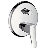 Превью фото Смеситель для ванны Hansgrohe Metris Classic 31485820 № 1