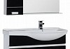 Комплект мебели для ванной Aquanet Доминика 90 черная R 176651