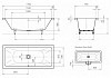 Ванна стальная Kaldewei Avantgarde 235030003001 170x75 с покрытием Easy Clean, Anti-Slip № 10