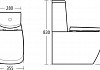 Чаша для унитаза-компакта Ideal Standard Ventuno T321501 № 2