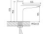 Смеситель для раковины черный матовый Teymi Kati T10219 № 24