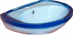 Превью фото Раковина Rosa Лира синяя № 1