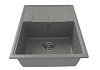 Мойка для кухни 62х48 серая матовая Teymi Hanna Smart T120114 № 8