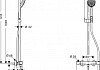 Душевая система Hansgrohe Croma 220 Showerpipe 27185000 № 12