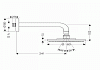 Верхний душ Raindance Hansgrohe 27462000 № 2