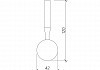 Рукоятка для кухонного смесителя Teymi тип 1 синяя T19904 № 7