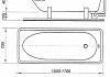 Ванна стальная ВИЗ-Сталь Antika А-70901 170x70 с антискользящим покрытием № 3