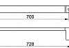 Поручень 728 мм Keuco Elegance 31601010700 № 2