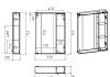Зеркало-шкаф Teymi Lori 55 правый T60507 T60507 № 10
