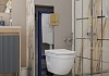 Комплект инсталляция Teymi Rapid SL с кнопкой GROHE золото матовое + унитаз Vitra Pro F17940 № 14