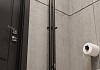 Полотенцесушитель электрический Маргроид Лина Inaro 2 секции, 120х9, таймер, скрытый монтаж, правое подключение, черный матовый 4690569129487 № 7