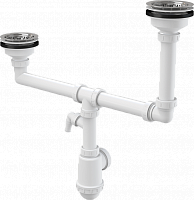 Превью фото Сифон для мойки AlcaPlast A454P № 1