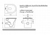 Готовое решение Teymi: Инсталляция Aina 45 + клавиша смыва Kati хром + унитаз Ellie F01261 № 13