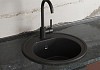 Смеситель для кухни черный матовый Teymi Iva T10265 № 5