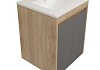 Фасад для тумбы в ванную 50 см Teymi Netta цвет графит T60607 T60607 № 2
