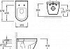 Комплект Система инсталляции для унитазов Grohe Rapid SL 38721001 3 в 1 с кнопкой смыва + Унитаз подвесной Jacob Delafon Rodin EDC102-00 + Крышка-сиденье Jacob Delafon Rodin 8321K-00P с микролифтом № 8