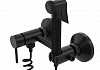 Смеситель с гигиеническим душем черный матовый Teymi Martta T10269 № 10