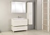 Комплект мебели для ванной Акватон Мадрид 100 белая с 2 ящиками  № 2