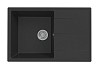 Мойка для кухни 74х48 черная матовая Teymi Hanna Smart T120116 № 8