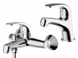 Превью фото Набор смесителей Smart для ванны и умывальника S-135188 № 1