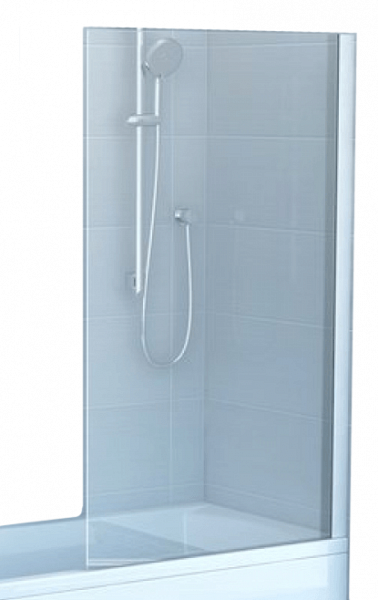 Шторка для ванны Ravak Pivot PVS1-80 белая,прозрачное 79840100Z1