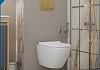 Инсталляция с унитазом комплект 7 в 1 Teymi с кнопкой золото матовое унитаз подвесной безободковый Lina Pro F17663 № 3