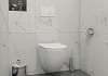 Комплект Teymi "Готовое решение": Инсталляция Aina 52 + клавиша смыва Ellie белая + унитаз Lina Media F00445 № 4