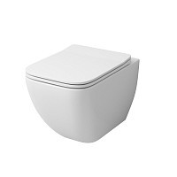 Превью фото Унитаз безободковый Grossman GR-4447S 500x365x340 подвесной с тонкой крышкой № 1